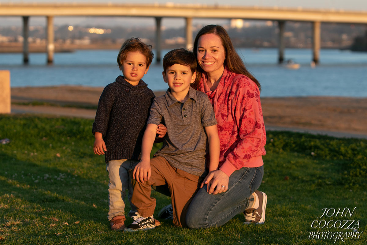 family photos in mission bay by san diego photographer john cocozza