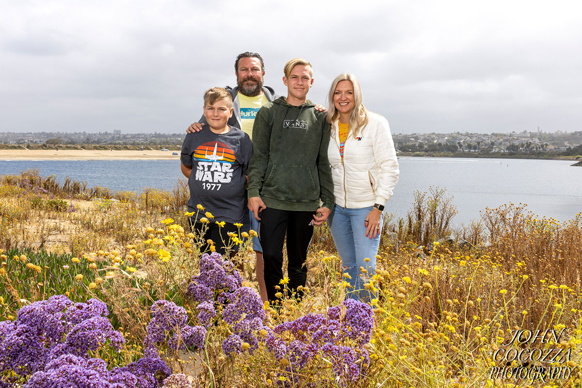 family photos in mission bay by san diego photographer john cocozza