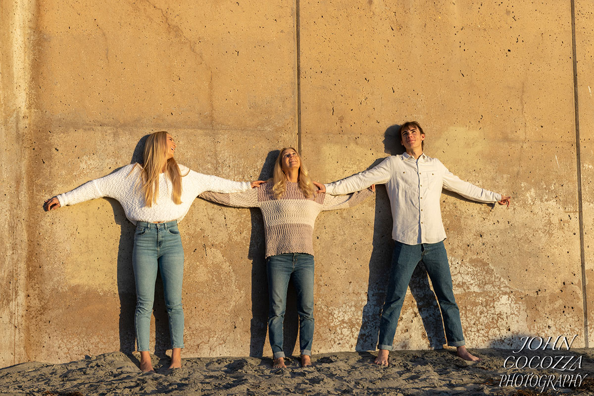 family portraits in encinitas by san diego photographer john cocozza