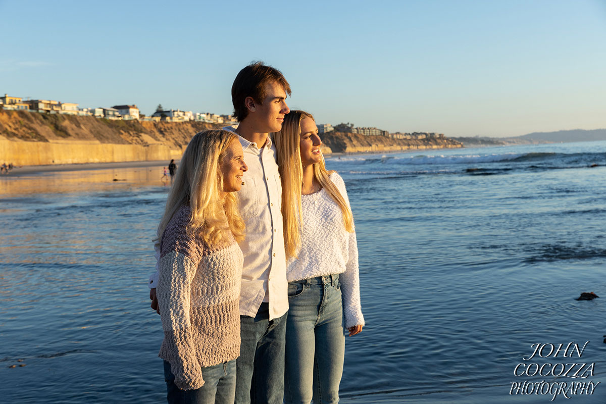 family portraits in encinitas by san diego photographer john cocozza