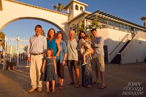 family photographer at crystal pier in pacific beach by john cocozza photography