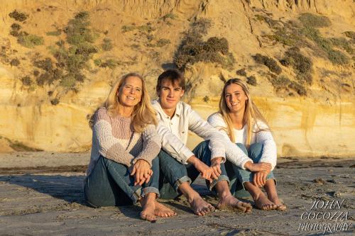 family portraits in encinitas by san diego photographer john cocozza