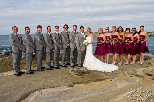 wedding pictures at la jolla cove by san diego photographer john cocozza photography