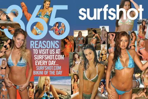 bikini models in surfshot magazine